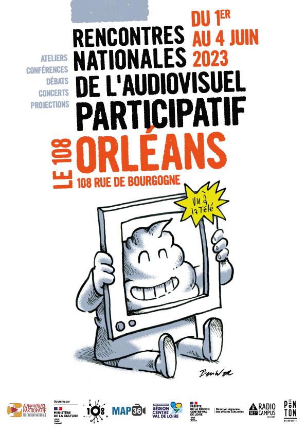 [RENCONTRE] Les Rencontres annuelles de la Fédération de l’Audiovisuel Participatif à Orléans du 1er au 4 juin 2023
